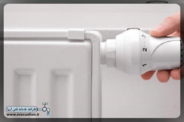 هواگیری شوفاژ و گرم شدن آن
